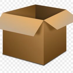 brown box